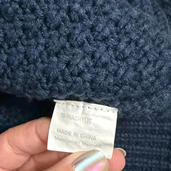 Tecrew • Chunky Mock Neck Knit Pullover Sweater - Picture 5 of 7